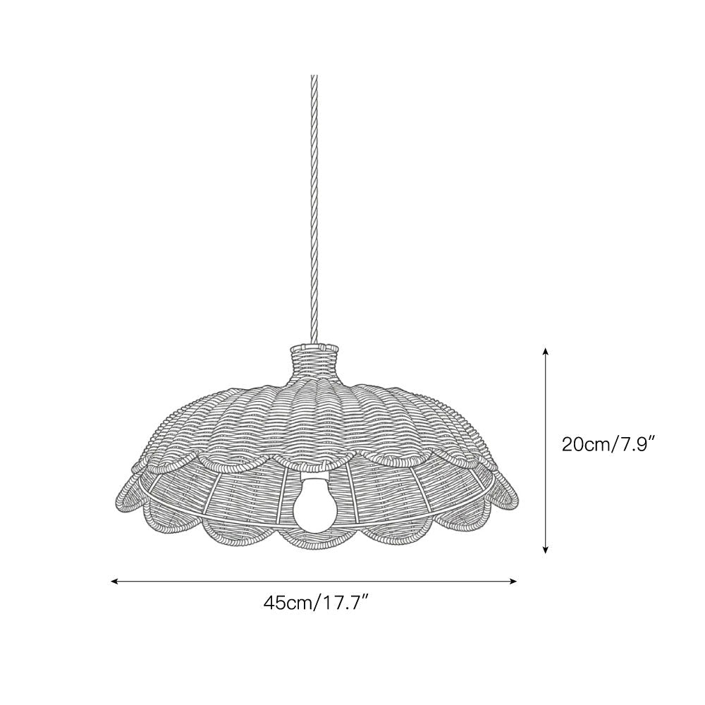 Aurelia Rattan Pendant Lamp