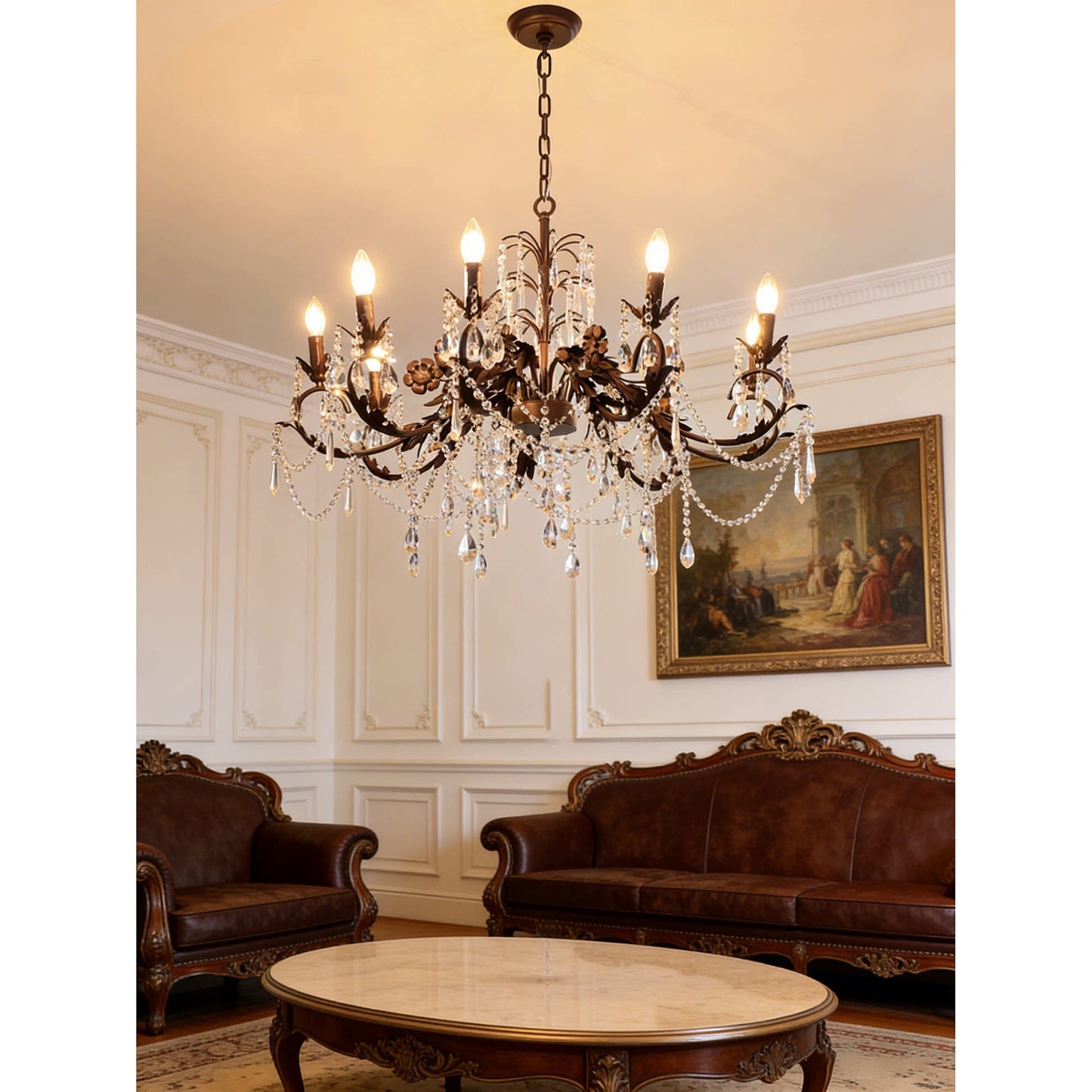 Aurelia Floral Chandelier