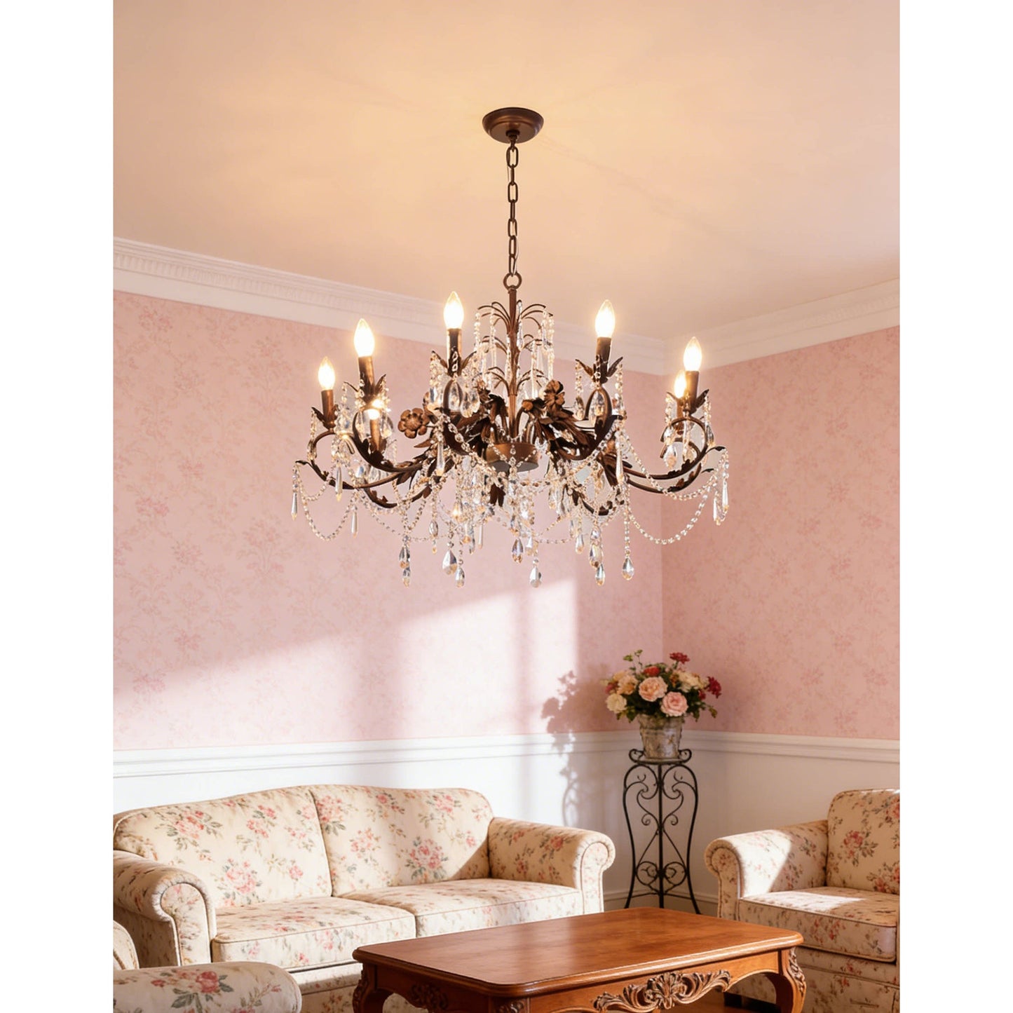 Aurelia Floral Chandelier