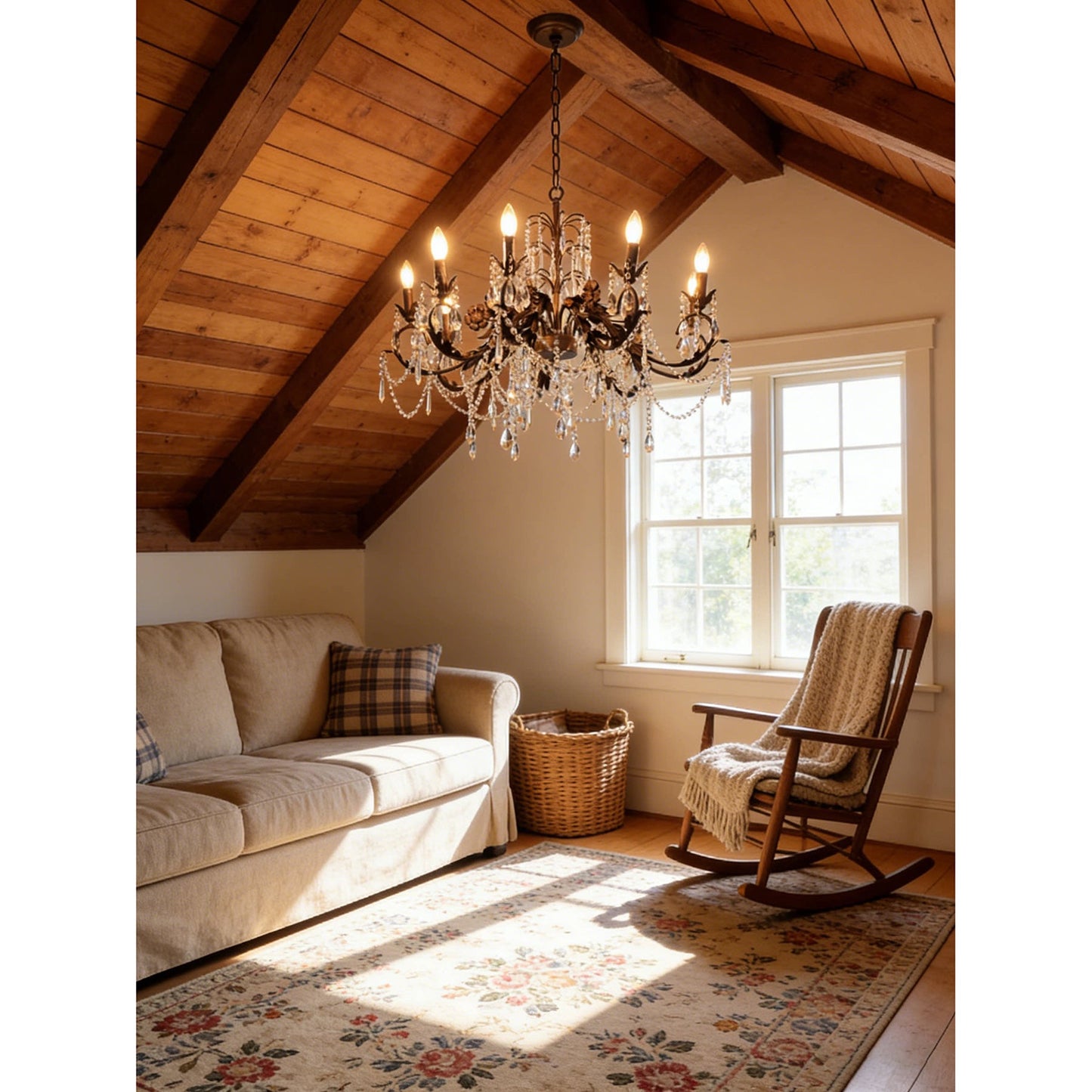 Aurelia Floral Chandelier