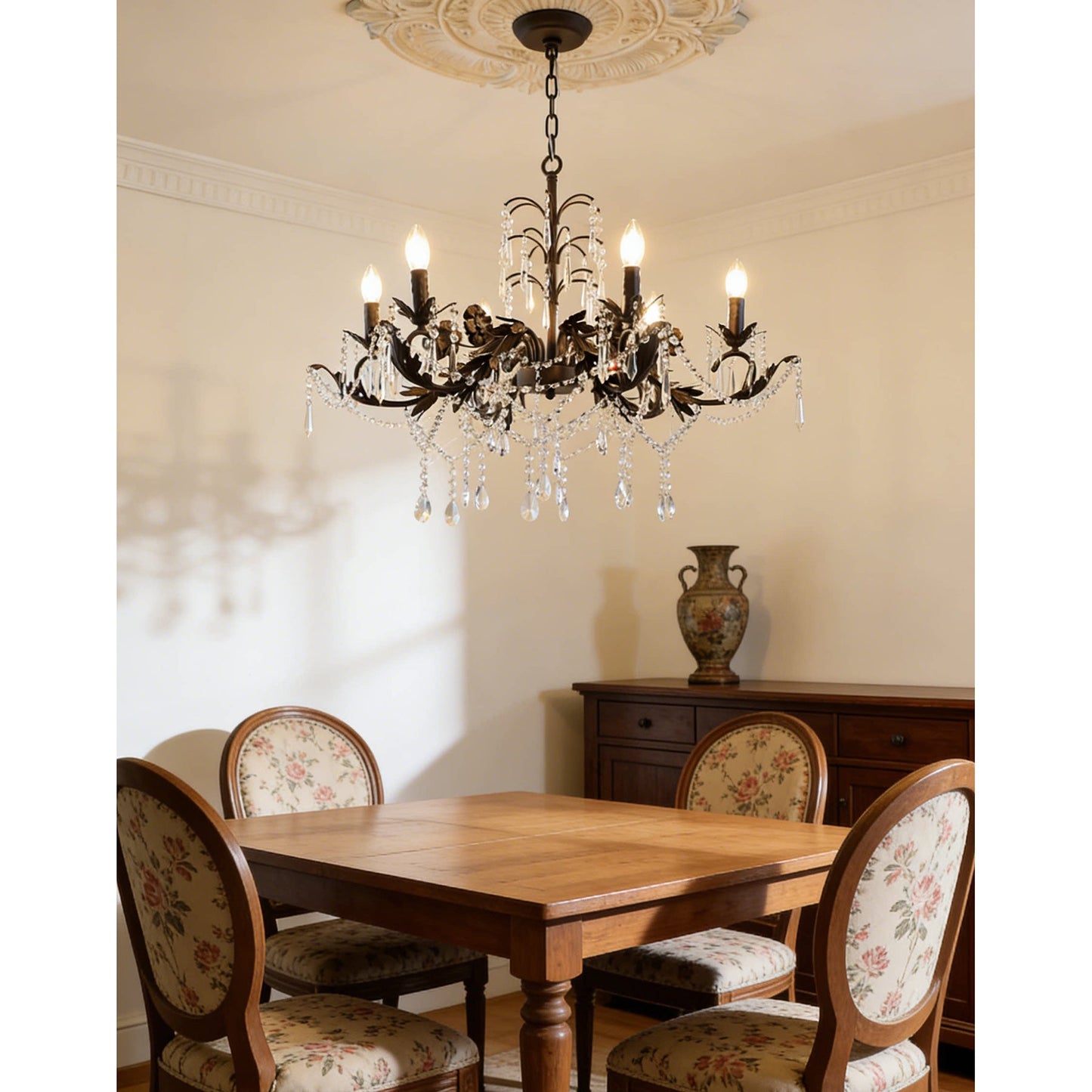 Aurelia Floral Chandelier