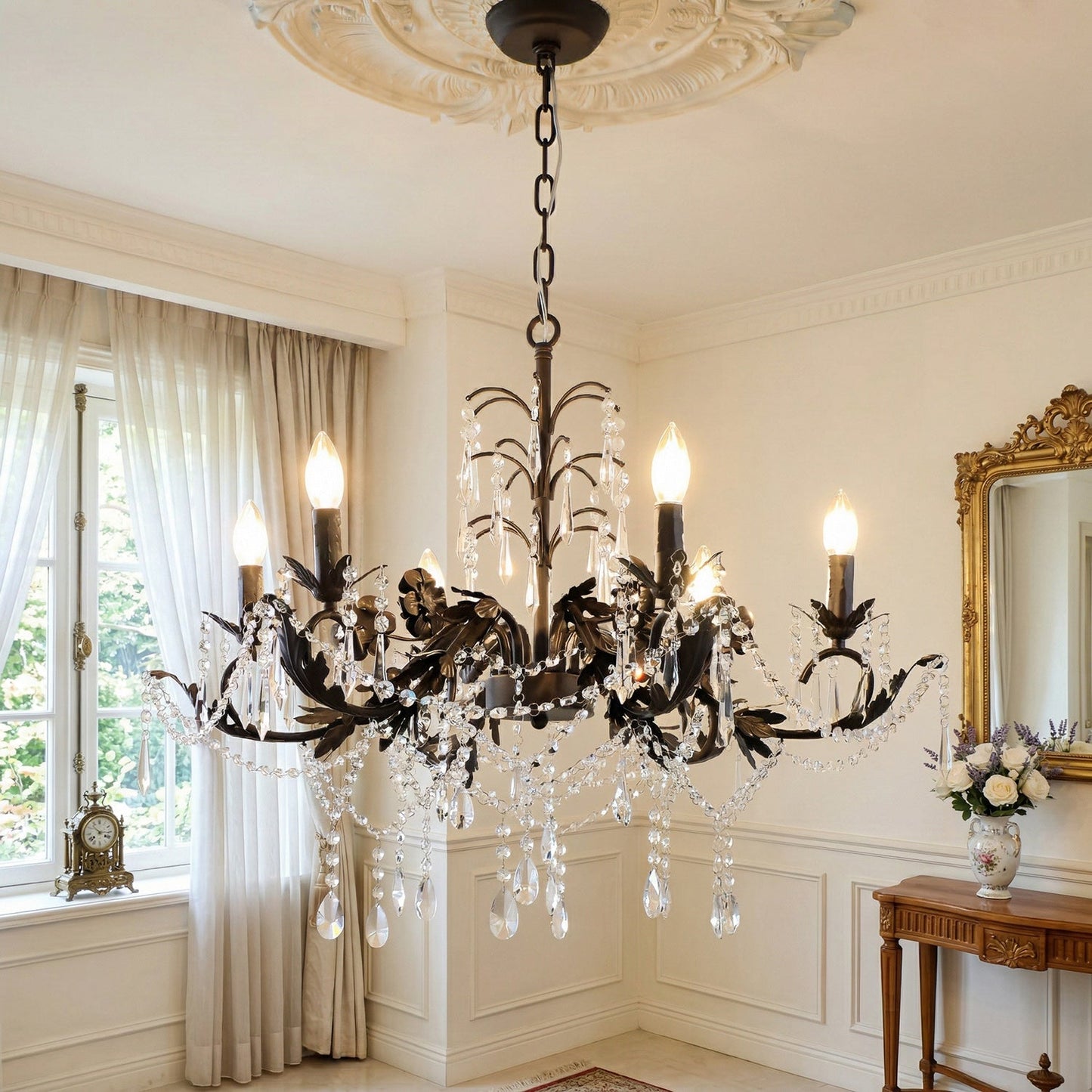 Aurelia Floral Chandelier