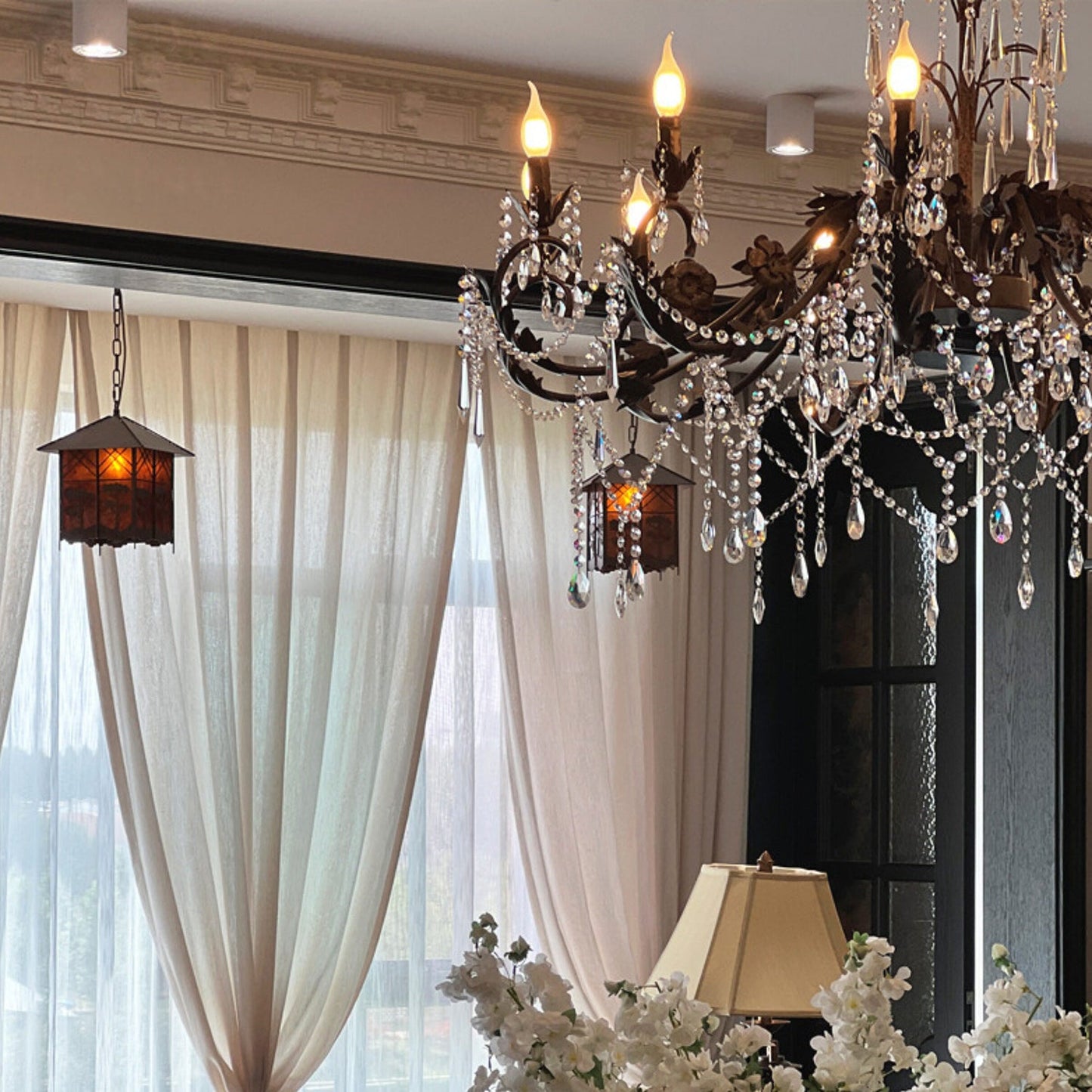 Aurelia Floral Chandelier