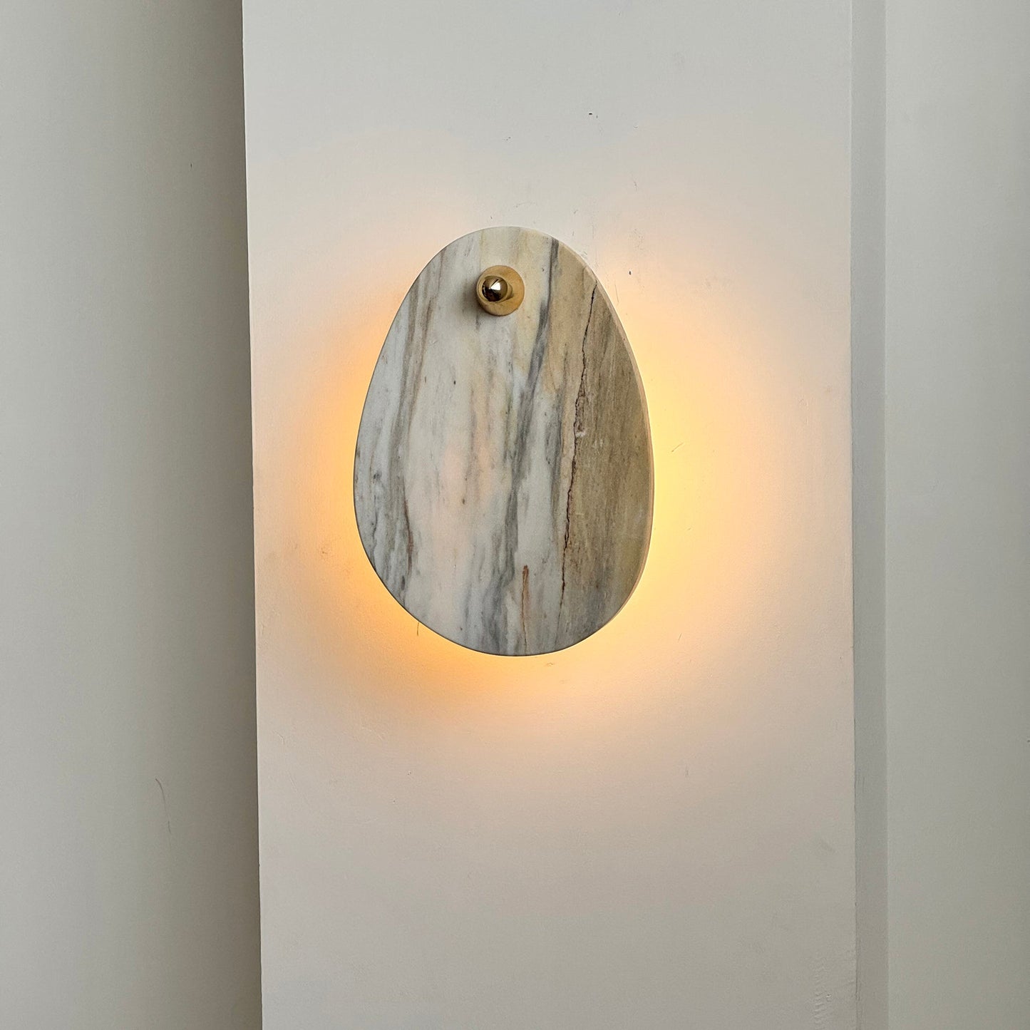 Aurora Marble Wall Lamp