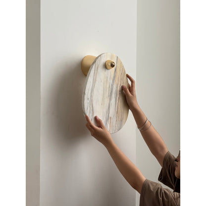 Aurora Marble Wall Lamp