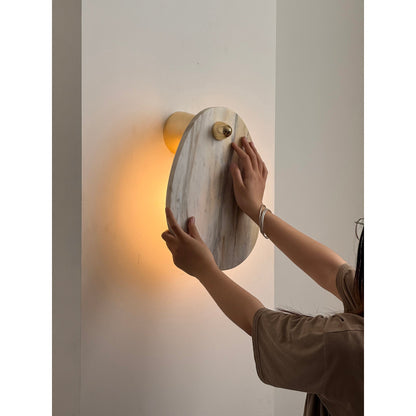 Aurora Marble Wall Lamp
