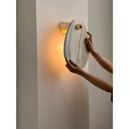 Aurora Marble Wall Lamp