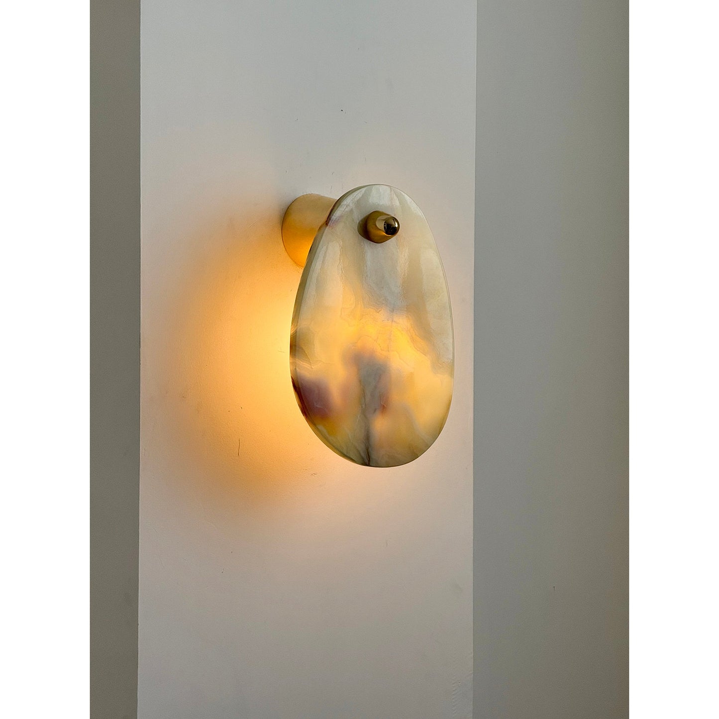 Aurora Marble Wall Lamp