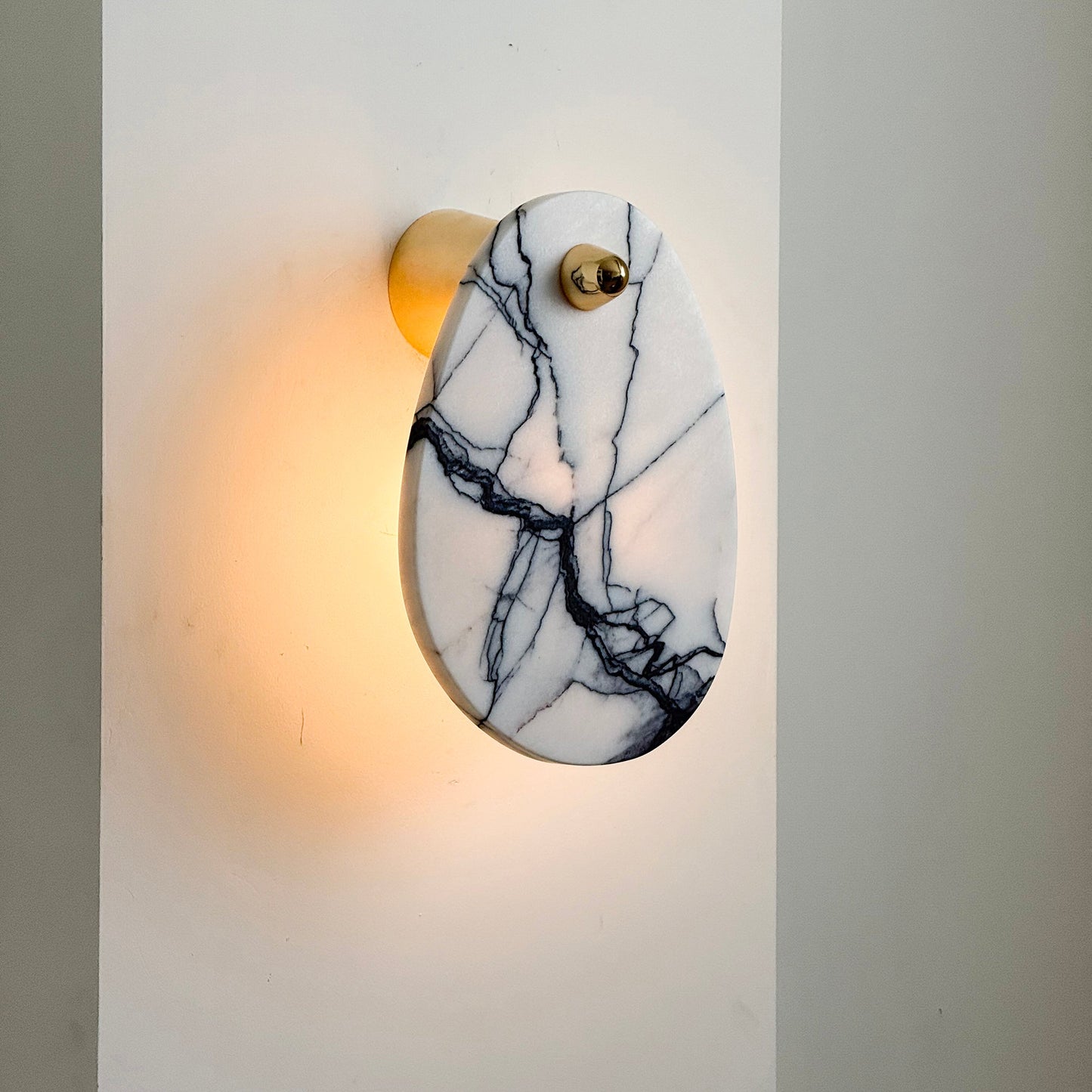 Aurora Marble Wall Lamp