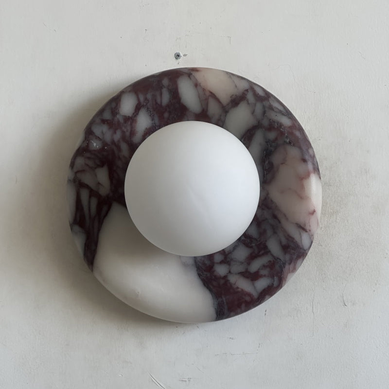 Orli Purple Marble Sconce