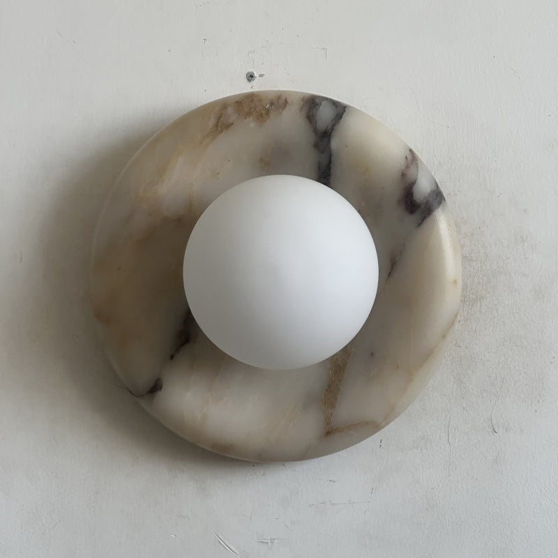 Orli Purple Marble Sconce
