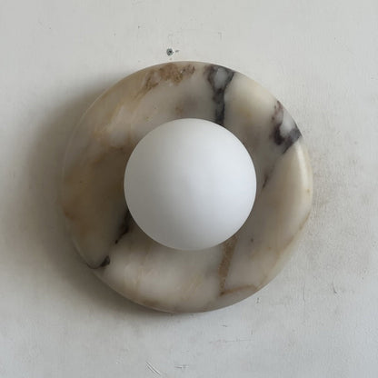 Orli Purple Marble Sconce