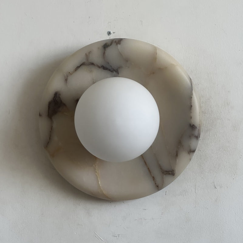Orli Purple Marble Sconce