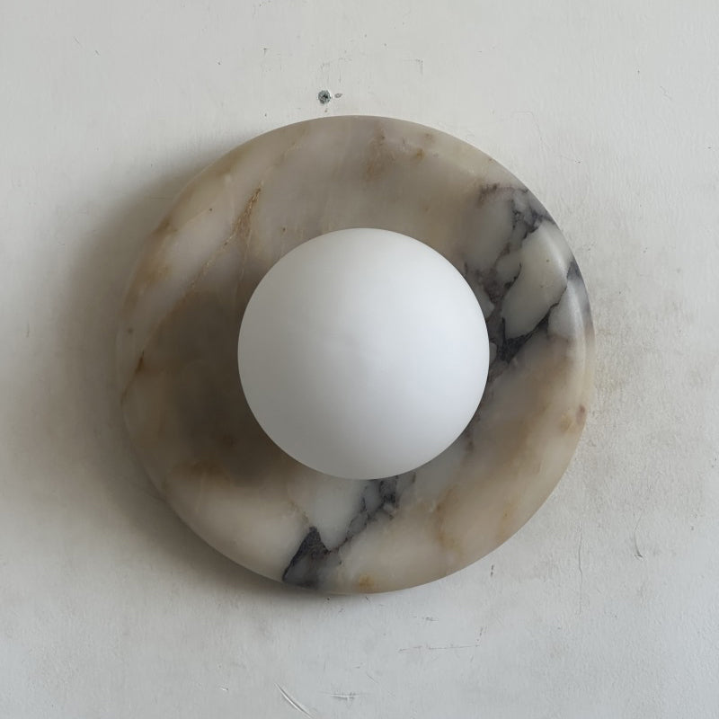 Orli Purple Marble Sconce
