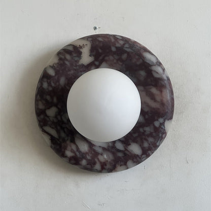 Orli Purple Marble Sconce