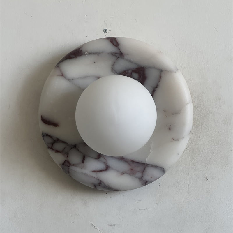 Orli Purple Marble Sconce
