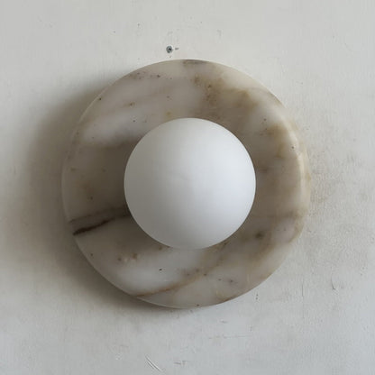 Orli Purple Marble Sconce