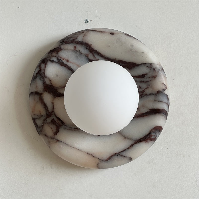 Orli Purple Marble Sconce
