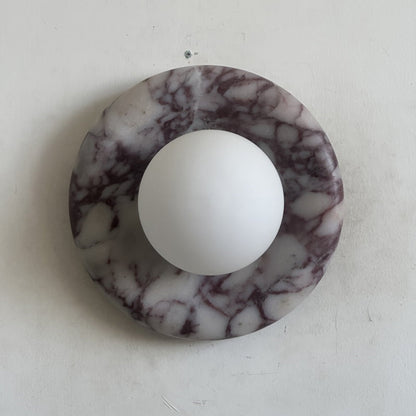 Orli Purple Marble Sconce