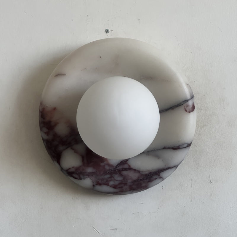 Orli Purple Marble Sconce