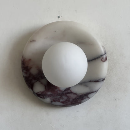 Orli Purple Marble Sconce