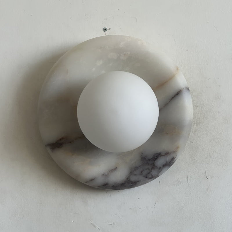 Orli Purple Marble Sconce