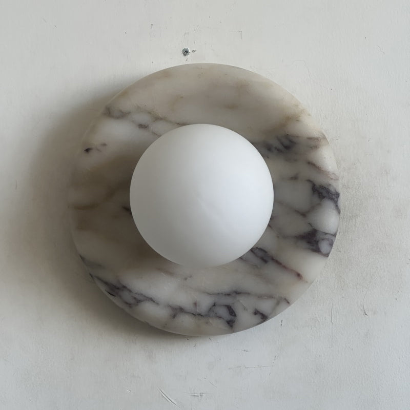 Orli Purple Marble Sconce