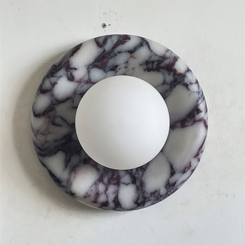 Orli Purple Marble Sconce