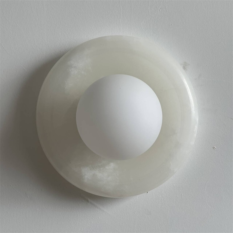 Orli Cyan Onyx Sconce