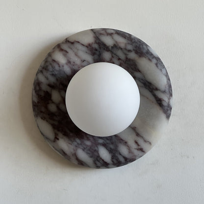 Orli Purple Marble Sconce