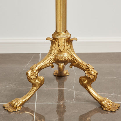 Baroque Brass Freestanding Coat Rack