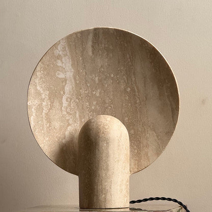 Fan Marble Table Lamp