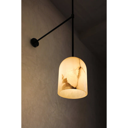 Belfry Arm Alabaster Sconce