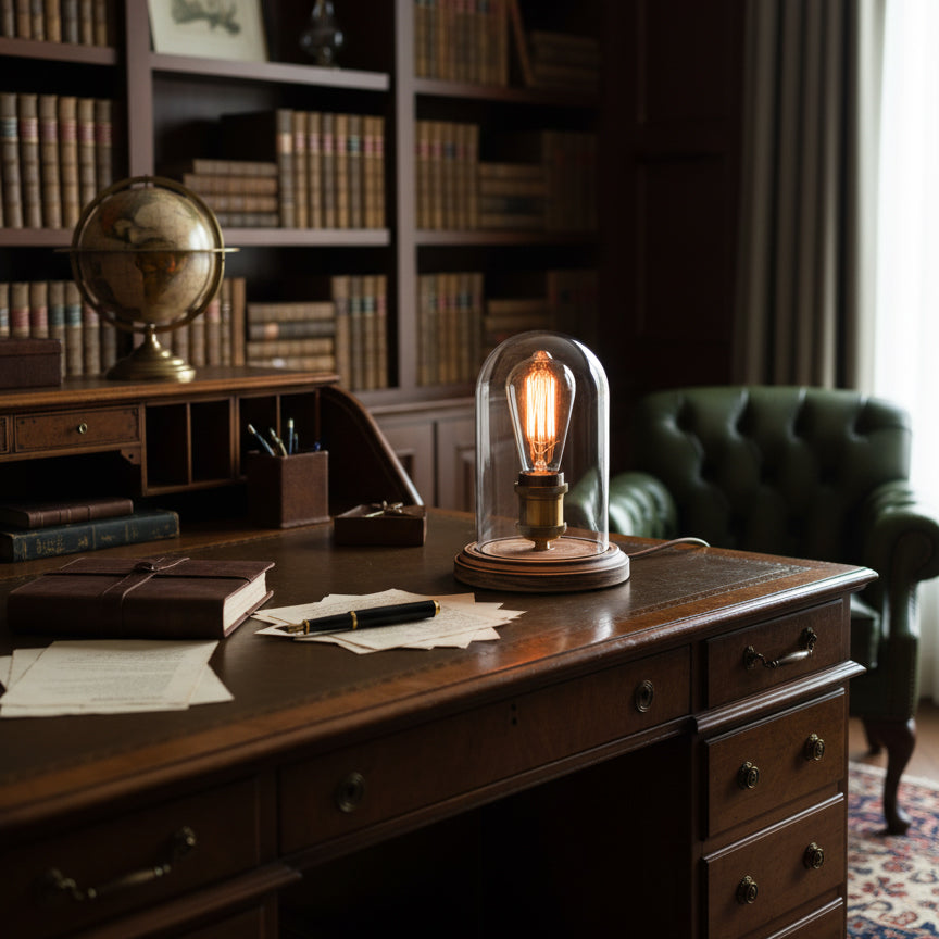 Bell Jar Table Lamp
