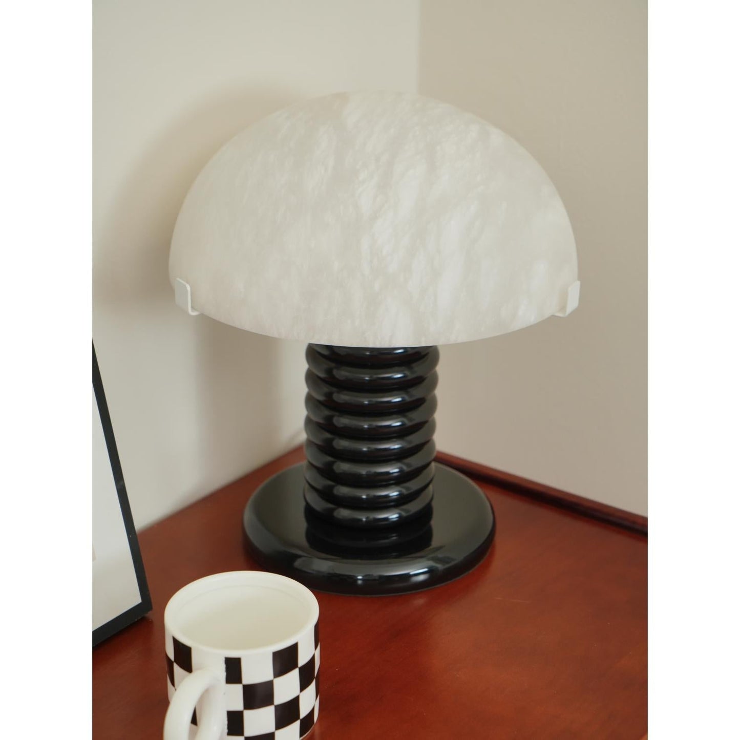 Ben Swildens Alabaster Table Lamp