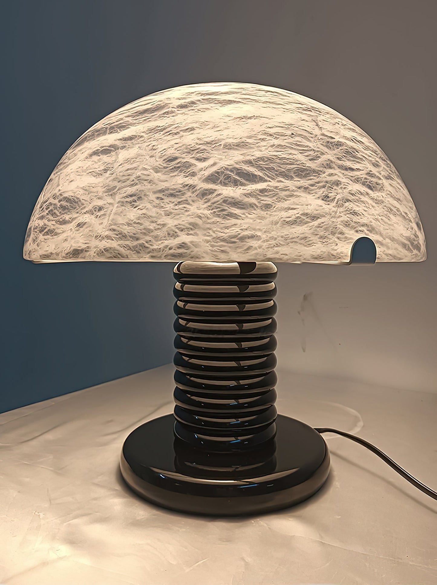 Ben Swildens Alabaster Table Lamp