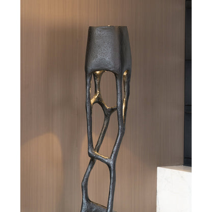 Brutalist Tree Sculpture Floor Lamp