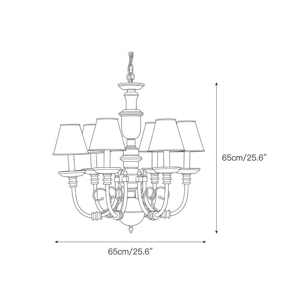Blanche Chandelier