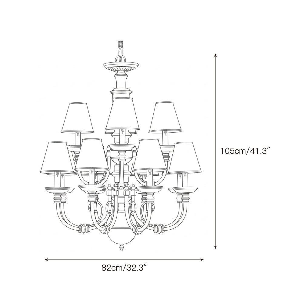 Blanche Chandelier