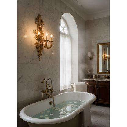 Blanche Brass Wall Lamp