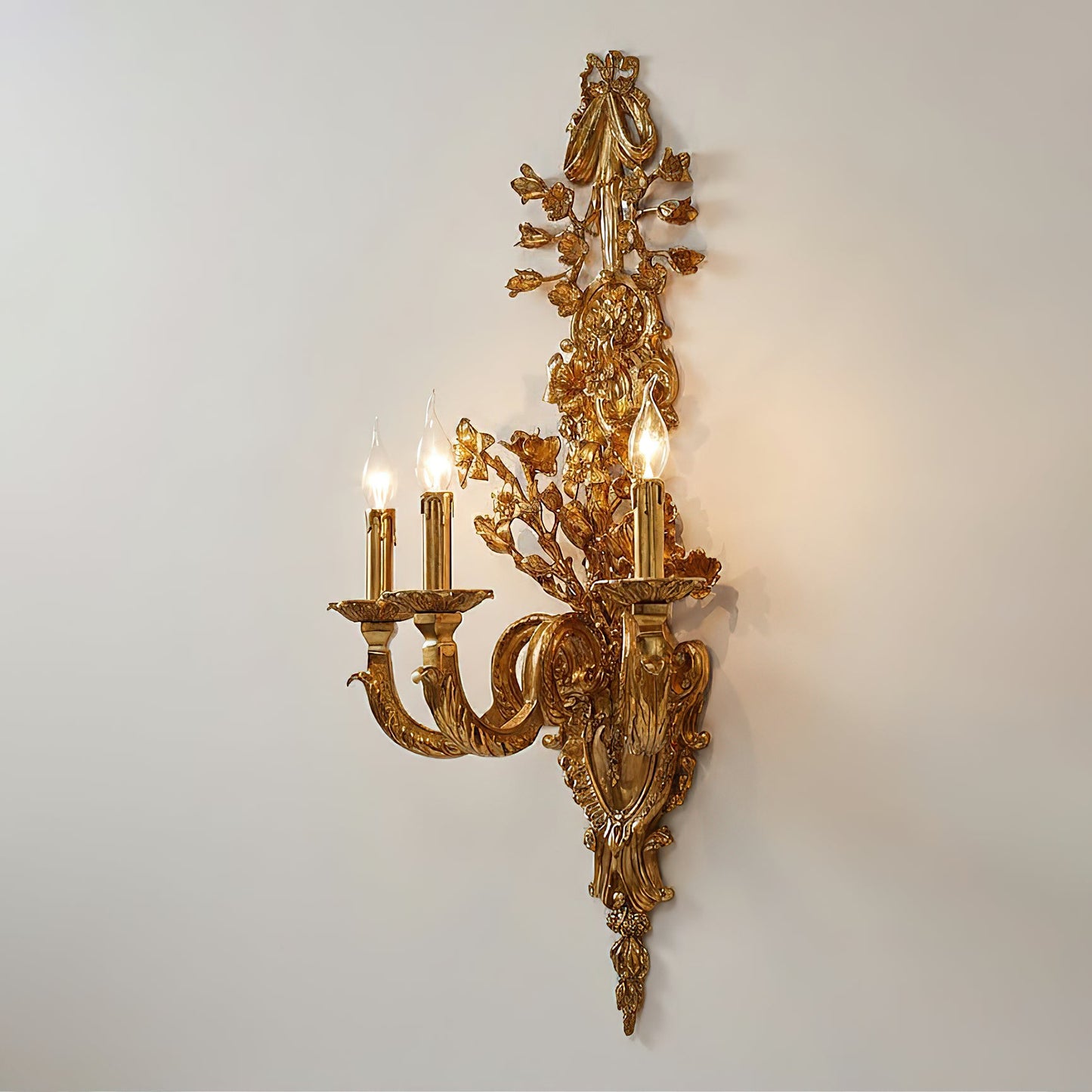 Blanche Brass Wall Lamp