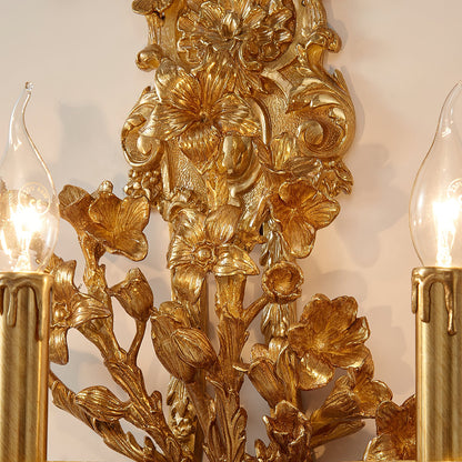 Blanche Brass Wall Lamp