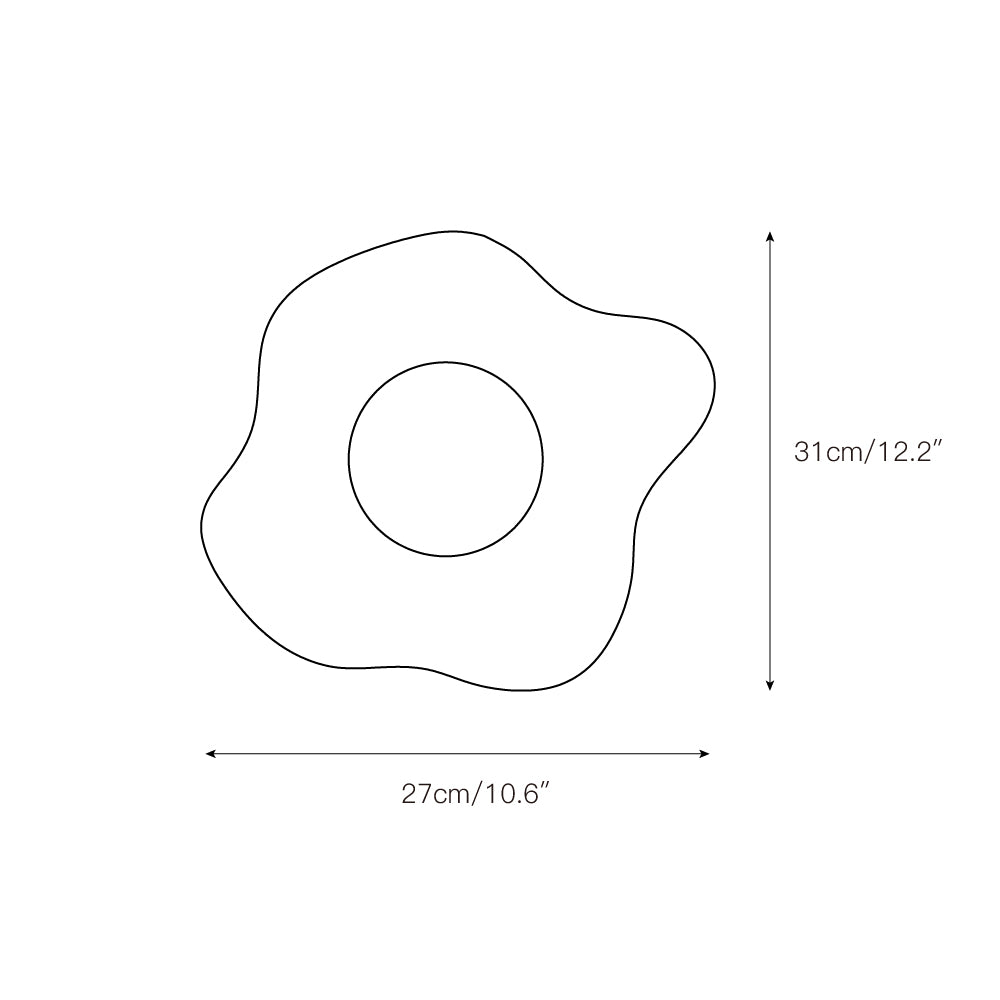 Blob Travertine Wall Lamp