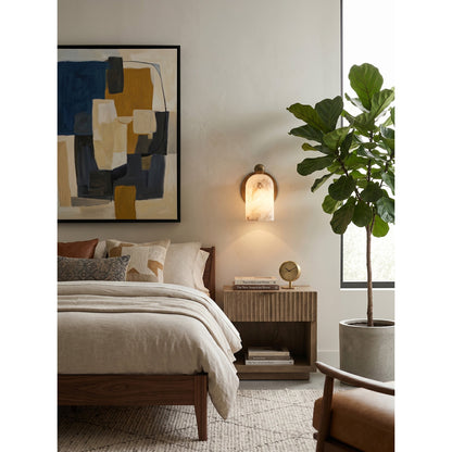 Bombelles Alabaster Wall Lamp