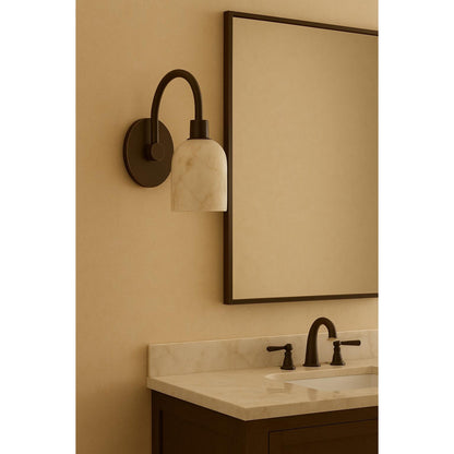Oxbridge Alabaster Wall Lamp