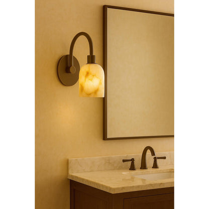 Oxbridge Alabaster Wall Lamp
