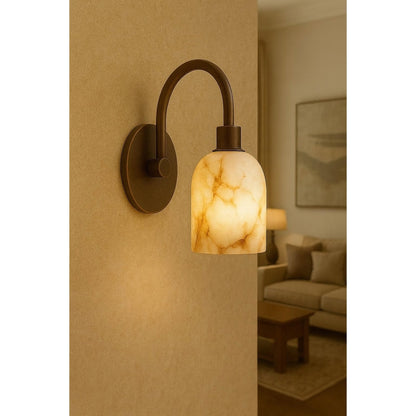 Oxbridge Alabaster Wall Lamp
