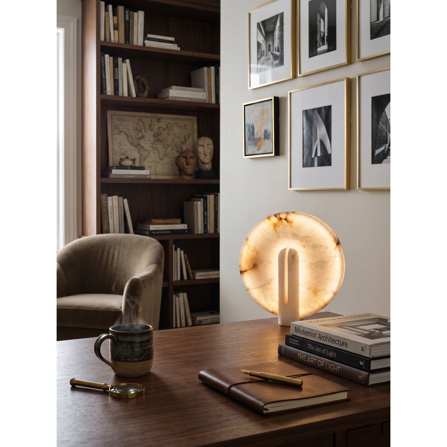 Bonnie Alabaster Table Lamp
