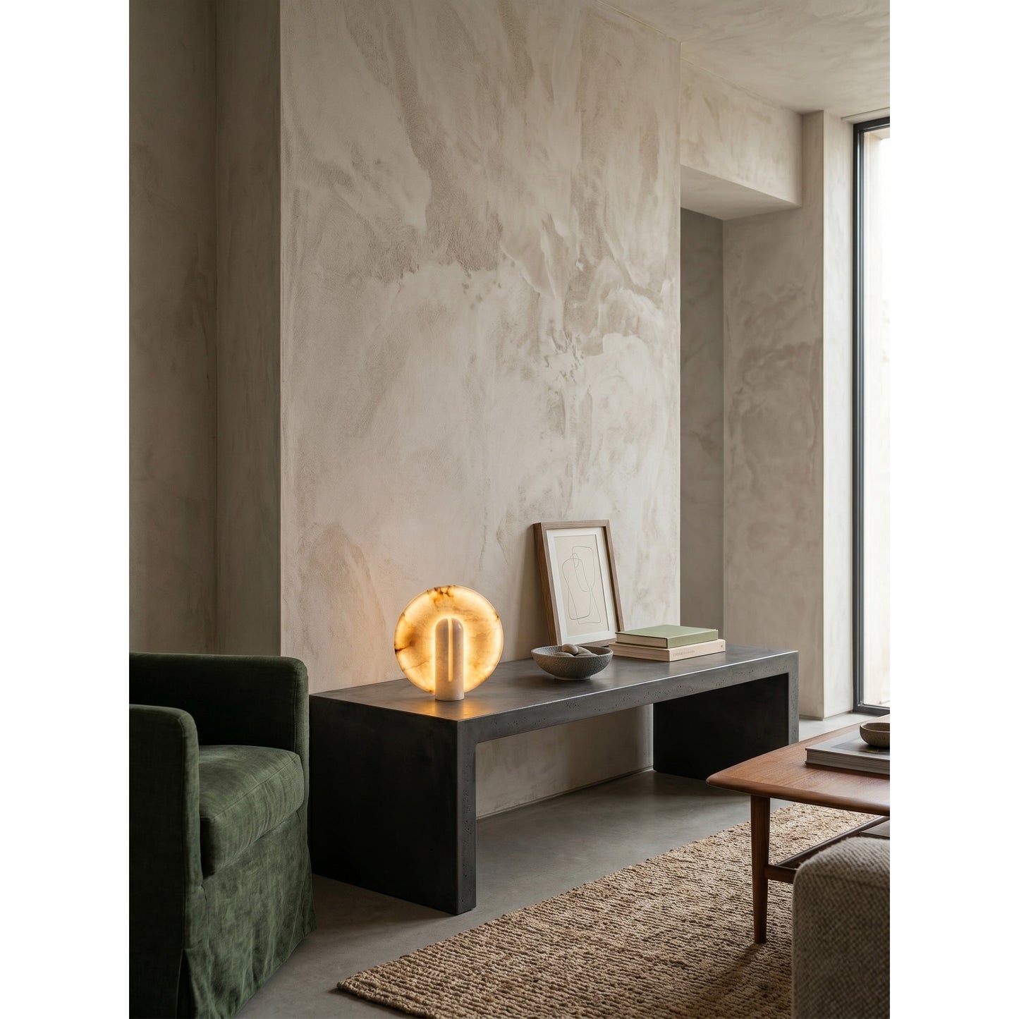 Bonnie Alabaster Table Lamp