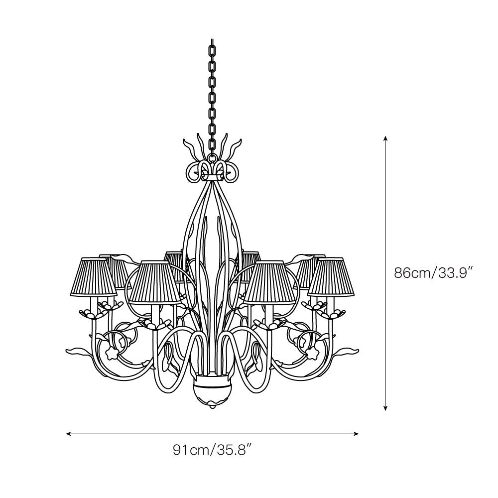 Bordeaux Chandelier